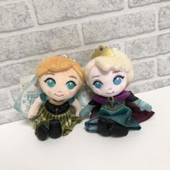 未使用タグ付き アナ雪 フローズンファンタジー ぬいば アナ エルサ
