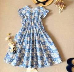 SERAPHセラフ ❀マーガレット柄　ワンピース 120　夏ワンピ　おでかけ