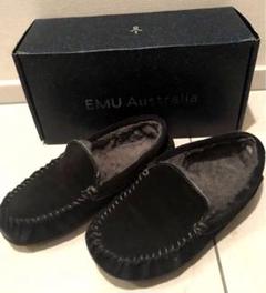 新品未使用　EMU Australiaエミューモカシン　レザー　23cm 本革 新品未使用 EMU Australiaエミューモカシン レザー 23cm 本革