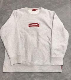 通販 送料無料  スウェット グレー Supreme トレーナー ボックスロゴ AW 18FW トップス
