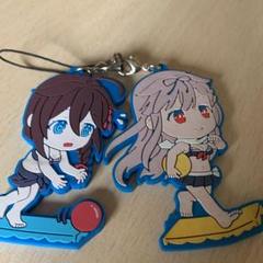 艦これ　きゅんキャラ　ラバーストラップ　2セット　白露 一番くじ 艦これ 真夏の艦娘だらけの水泳大会 G賞 ラバー