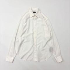 希少サイズ美品トムフォードカッターシャツ☆*°ホワイト☆*°XLサイズ 極美品 トムフォード期◎GUCCI 長袖シャツ コットン オフ
