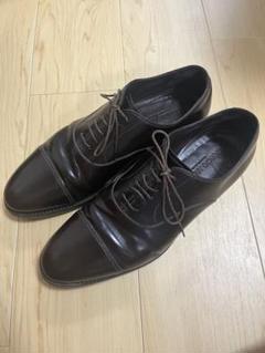 希少（中古品B）ジョルジオ・アルマーニ 革靴、ビジネスシューズ EUサイズ42 ジョルジオ アルマーニGIORGIO ARMANI レザーローカットシューズ