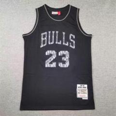 NIKE - 未使用タグ付き AIR JORDAN 黒タグ BULLS ゲームシャツ M NIKE - 未使用タグ付き AIR JORDAN 黒タグ BULLS ゲームシャツ M
