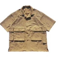 ロ*ニ様 10匣 ドラッグディーラーシャツ 白 ハッピーフェイス L 半袖シャツ TENBOX / DRUG DEALER SHIRT