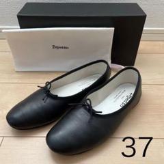 別注】レペット repetto マノン 37 黒 ブラック バレエシューズ