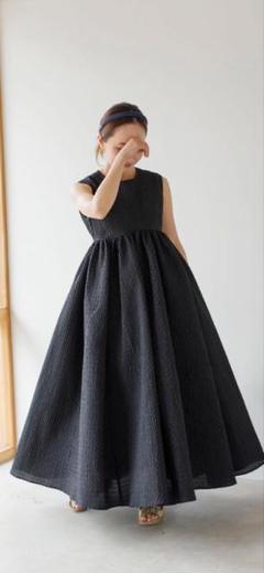 BLUELEAワンピース【新品、未使用品】 LAUT BLUE(ラウトブルー）ペニッシュマキシワンピース