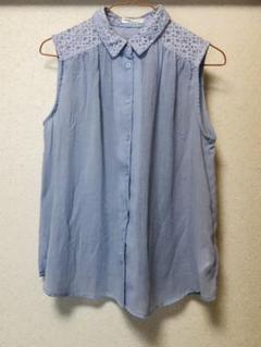 美品earthアース ノースリーブシャツ ブラウス Fサイズ