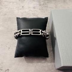 限定値下げ!レアなバレンシアガ めちゃくちゃカッコいいバングル美品! 2025年最新】BALENCIAGA メンズ ブレスレットの人気アイテム