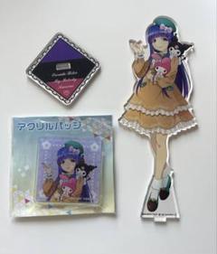 古手梨花　サンリオキャラクターズコラボパネル ひぐらしのなく頃に 古手梨花 サンリオキャラクターズコラボパネル ひぐらしのなく頃に
