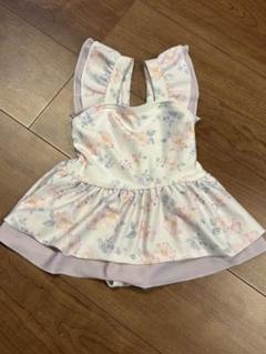 petit main花柄ワンピース水着