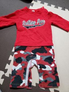 ベイプ 80cm ロンパース BAPE KIDS