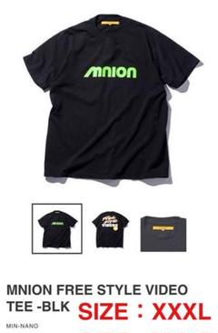 min-nano／MNION FREE STYLE VIDEO TEE（3XL）のサムネイル