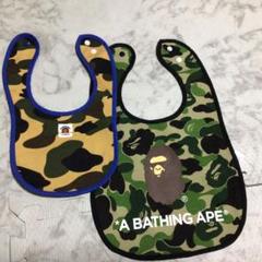 A BATHING APE® スタイ 3枚入り ロンパース 新品未使用♪ A BATHING APE® スタイ 3枚入り ロンパース 新品未使用♪