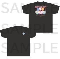 candytune きゃんちゅー　きゃんぱてぃ　Tシャツ　スミクロ CANDY CANDY PARTY Tシャツ(スミクロ)【ASOBIMALL(アソビモール)】