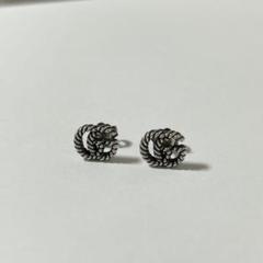 GUCCI グッチ　ピアス　ダブルG シルバー　925