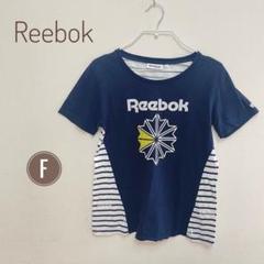 【Reebok】ボーダー 半袖 Tシャツ フリーサイズ