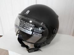 黒 ヘルメット BARKIN ジェットヘルメット　マットブラック　フリーサイズ Webike | Silex シレックス BARKIN2 REGULAR ヘルメット(ZZ210K