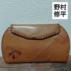NADAYA 野村修平 レザー 牛革 蝶 刻印 がまぐち 長財布 クラッチバッグのサムネイル