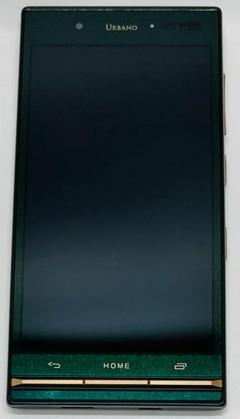 URBANO V03 KYV38 au グリーン スマホ