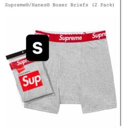 下着・アンダーウェア Supreme Hanes Boxer Briefs Heather Grey Hanes Originals Women's Mid-Thigh Boxer Brief Underwear