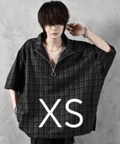 ADRER ドルマンハーフリングジップシャツ　ハーフジップ XSサイズ