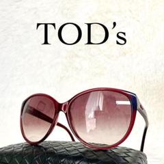 極美品 TOD'S トッズ サングラス TO116 ブラウンレンズ
