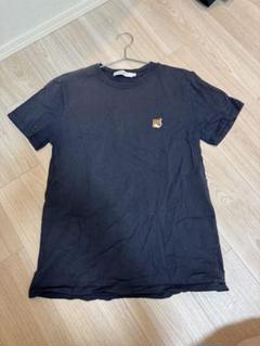 メゾンキツネ Tシャツ Sサイズ ネイビーホワイト 2枚セット メゾン キツネ フォックスヘッド パッチ クラシック Tシャツ