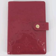 Louis Vuitton 手帳カバー ヴェルニ 赤