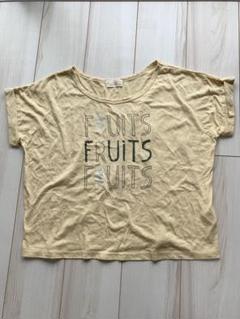 ダブルクローゼット Tシャツ イエロー