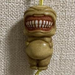 天然素材　鹿の角　モンスター彫刻　根付　ストラップ 天然素材 鹿の角 モンスター彫刻 根付 ストラップ - メルカリ