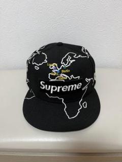 Supreme Worldwide Box Logo New Era 黒