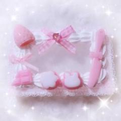 ホイップデコ レースデコ 小物ケース ナイフ
