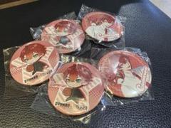 女子研究大学 ラウンドワン 缶バッジ　キャメロン
