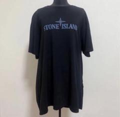 STONE ISLAND ブラック Tシャツ