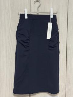 【Pinup Closet】ギャザータイトスカート（ネイビー／L） m65944809416_1.jpg?1744158722