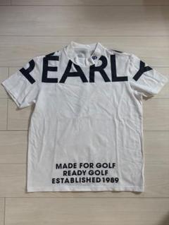 PEARLY GATES ゴルフ用ホワイトモックネックシャツ