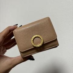 EVIL CARI 三つ折り財布 ゴールド