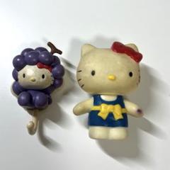 ハローキティ 置物 壁掛けマグネット ぶどう