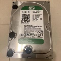 Western Digital 3.0TB 内蔵HDD 正常判定　使用時間少