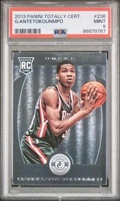 NBA Giannis Antetokounmpo ルーキーRC PSA 9 - メルカリ