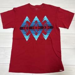 幾何学模様 ヴィンテージTシャツ Sサイズ レッド　PENDLETON