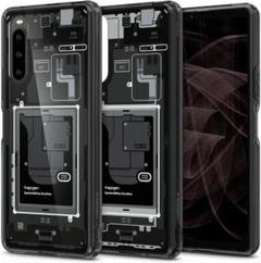 Xperia 10V スマホケース ブラック ウルトラハイブリッド シュピゲンのサムネイル