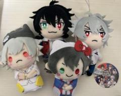 ヒプノシスマイク ヒプマイ 一郎 左馬刻 サンリオ ラスカル ぬいぐるみ ヒプノシスマイク SANRIO NAKAYOKU EDIT ぬいぐるみセット 碧棺