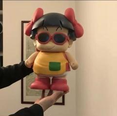 激レア》Dr.スランプ アラレちゃん 皿田きのこ特大ソフビ 40