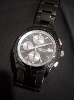 WIRED ワイアード　7T92-0ER0 TITANIUM　メンズ　腕時計 美品 電池新品 送料込 セイコー SEIKO ワイアード WIRED クロノ