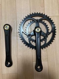 パーツ *BLUE LUG* YMC-W crank set 46-30-170 BLUE LUG* YMC-W crank set (silver) - BLUE LUG GLOBAL ONLINE