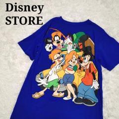 DisneySTORE ディズニーストア グーフィー ムービー Tシャツ ブルー