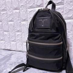マークジェイコブス　リュック　バックパック　ブラック　ナイロン　レザー 2025年最新】マークジェイコブス バッグ MARC JACOBS ナイロン