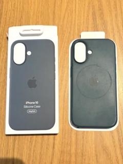 iPhone16 純正ケース レイクグリーン